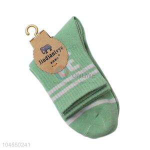 High quality promotional printed children cotton socks