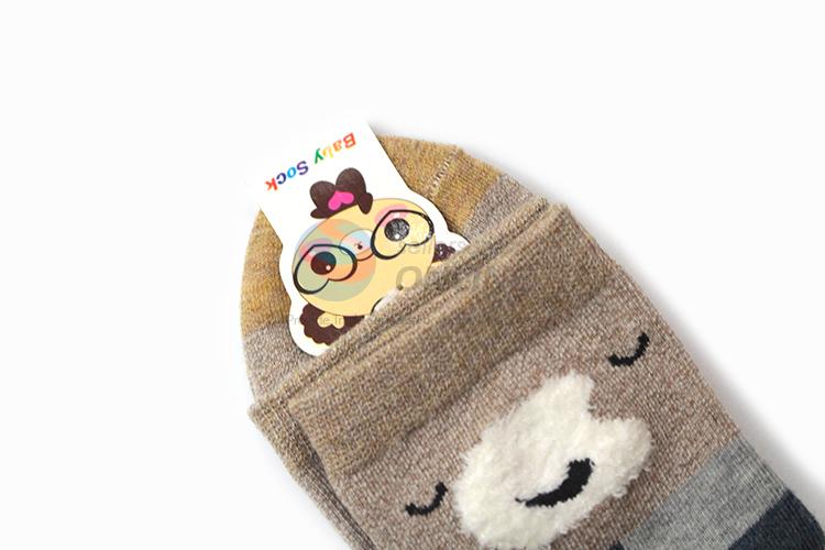 New design printed children cotton socks