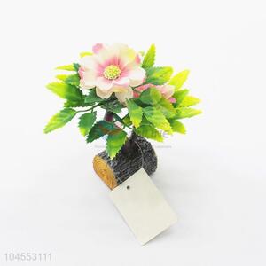 Promotional custom mini fake potted plant bonsai