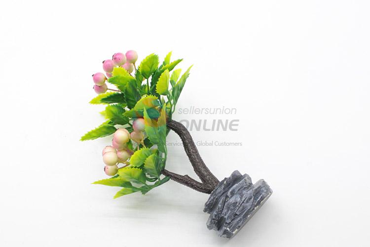 Fancy delicate mini fake potted plant bonsai