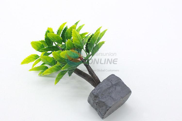Bottom price mini fake potted plant bonsai