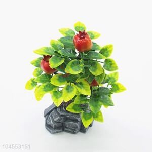 Latest design mini fake potted plant bonsai