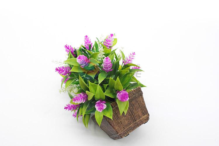 Wholesale promotional fake potted flower bonsai