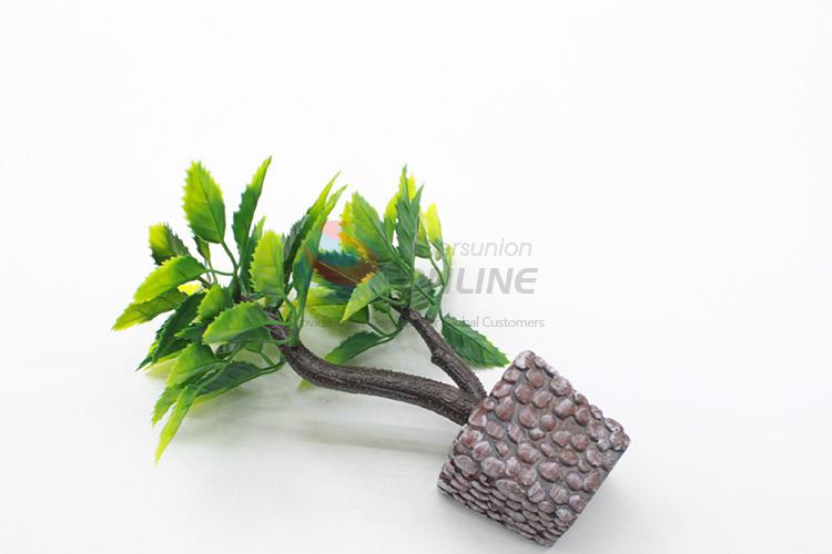 Popular promotional mini fake potted plant bonsai