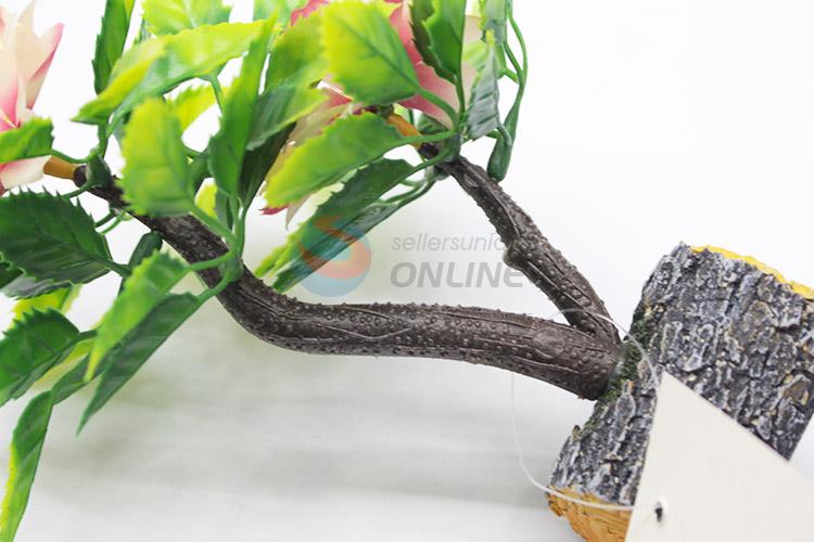 Promotional custom mini fake potted plant bonsai