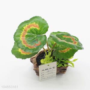 Delicate style mini fake potted plant bonsai