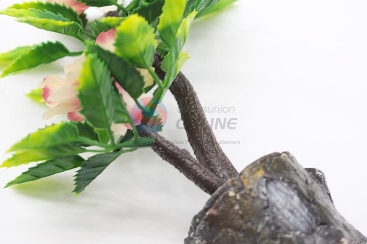 Top quality mini fake potted plant bonsai