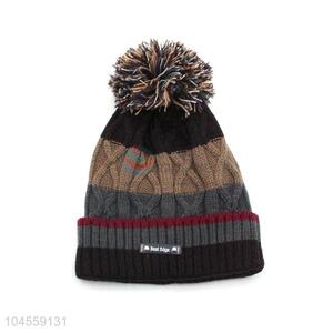 Wholesale winter warm hat knitted children caps