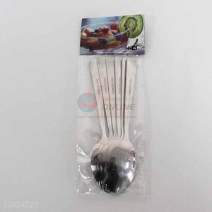 6pcs/Set Top Quality Stainless Steel Kitchen Spoons