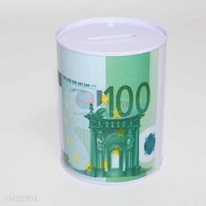 Cute Pattern Tinplate Money Box