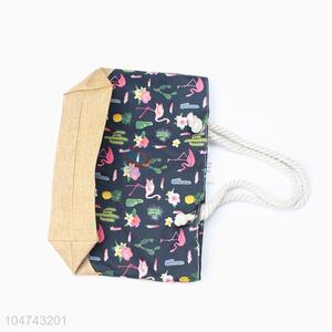 Cheap high quality printed handbag shopping bag