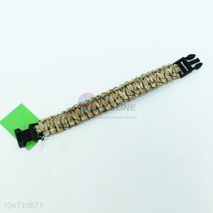 Promotional Plastic Rope Bracelet Outdoor Tool for Sale