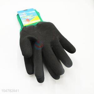 Black Color Nylon Labor Protection Work Gloves Safety Gloves