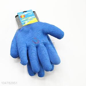 Low Price Blue Color Nylon Working Gloves Protective Gloves Safety Gloves