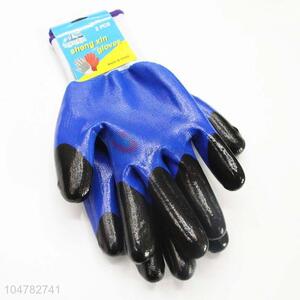 Nylon Black and Blue Color Insulation Endure High Temperature Welders Welding Glove