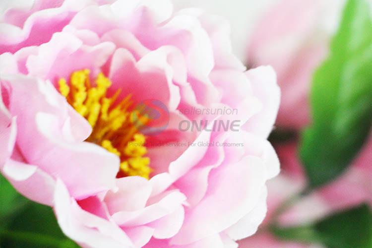 A Bunch of Pink Color Artificial Rose for Wedding Party