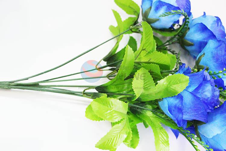 Blue Color A Bunch of Artificial Flower for Weeding Party