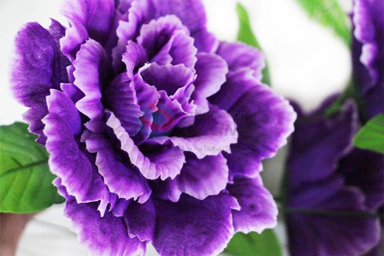 Purple Color Real Touch Mini Flower Wedding Party for Decoration