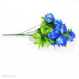 Blue Color A Bunch of Artificial Flower for Weeding Party