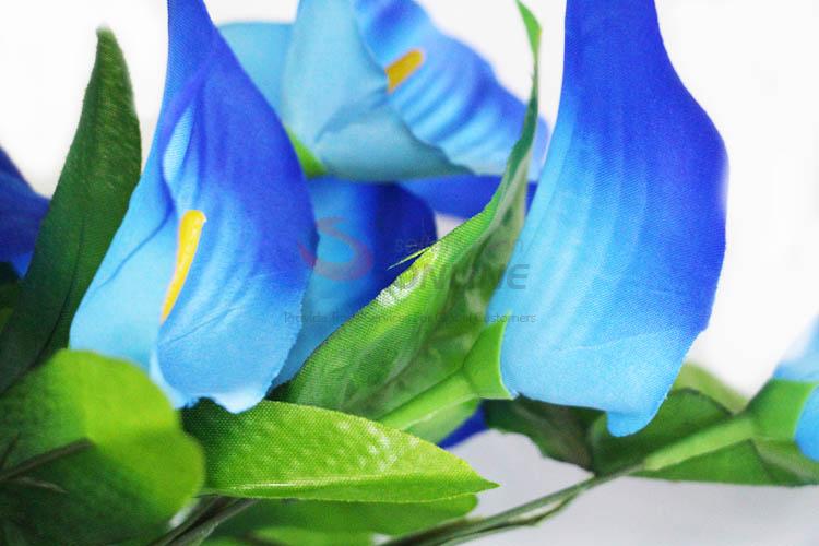 Artificial Blue Flower Artificial Cloth Flowers Party Wedding Decoration
