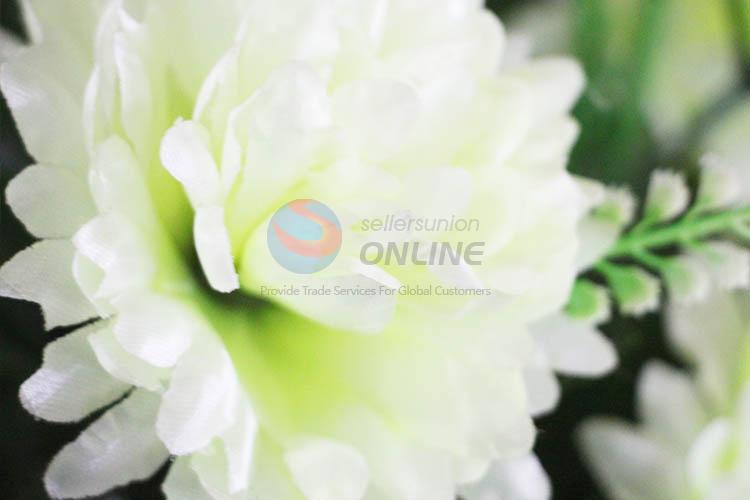 White Color Real Touch Fake Flower for Home Decoration