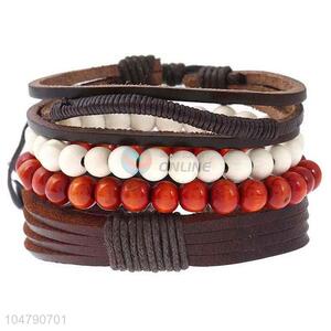China factory vintage handmade adjustable bracelet set