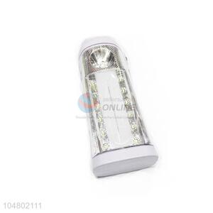 Creative Design White Color Flashlight with Battery+Dual Charger