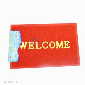 Creative Design  rectangular colorful velvet door mat