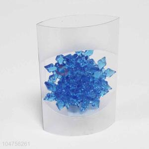 Blue Acrylic Crafts Stones Set