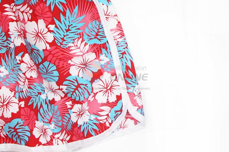 Recent Design New Floral Short Girl Casual Shorts Print Short Summer Beach