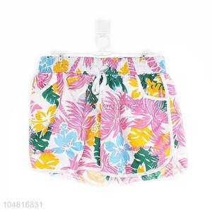 Top Selling Sexy Fashion Women Summer Floral Printed Beach Shorts