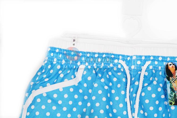 High Quality White Dots Pattern Summer Short Pants
