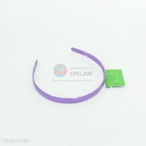 Factory price purple hair band for girl