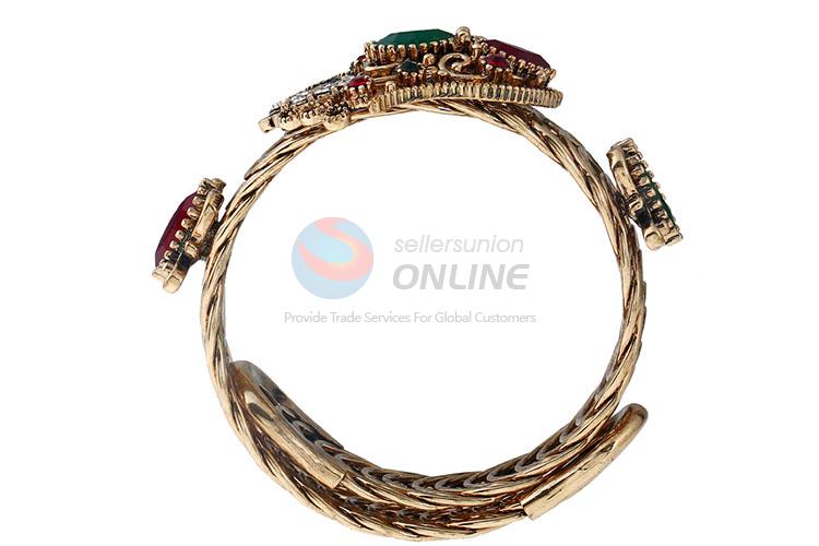 Super quality rhinestone alloy bracelet