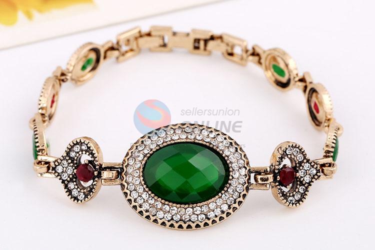 China wholesale rhinestone alloy bracelet