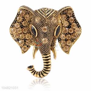 Bottom price elephant shape alloy brooch