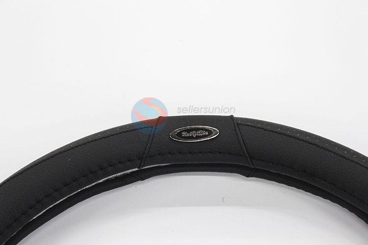 China Supply Leather Automobiles Car Steering Wheel Cover