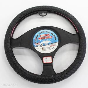 Factory Sale Leather Soft Car Steering Wheel Cover