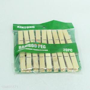 Low price simple 20pcs clothes pegs