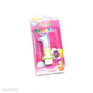 Wholesale cute digital birthday number candle