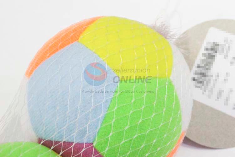 New Arrival Wholesale 3 Pieces/Set Colorful Colth Footballs for Kids