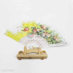 Promotional Fashion Lace Flower Folding Hand Fan