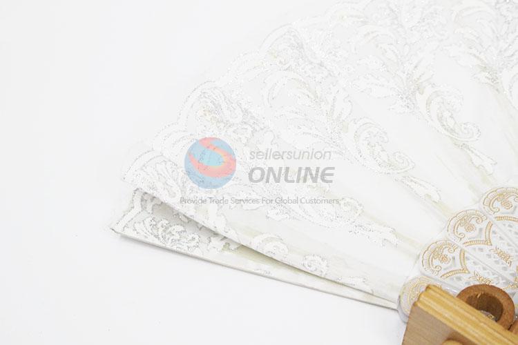 Luxury Design Fashion Flower Pattern Folding Fan