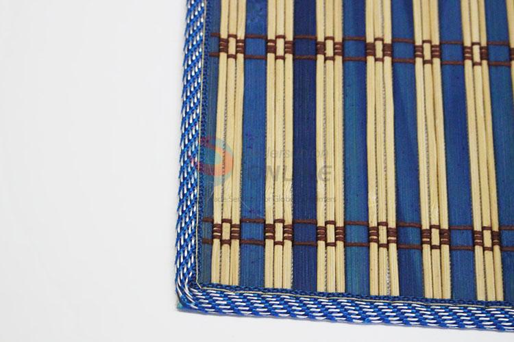Fashion Style Eco-friendly Square Shaped Bamboo Weaving Material Kitchen Placemat Table Mat