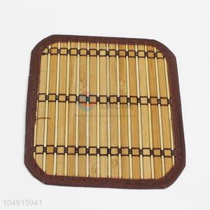 Simple Style Square Shaped Bamboo Weaving Placemat Table Dish Mat