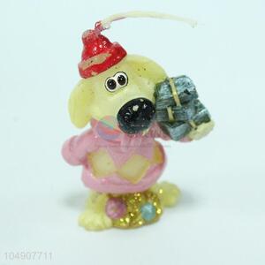 Factory price cute dog shaped candle for sale