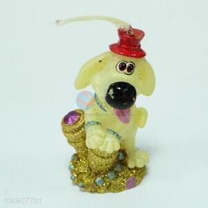 Good quality lovely dog candle for christmas decoration