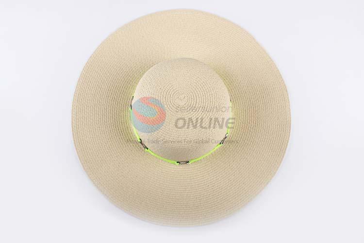 Nice fashion cheap women paper panama straw hat