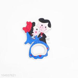 New Fashion Cute Bottle Opener Tin Plate Button Badge Beer Bottle
