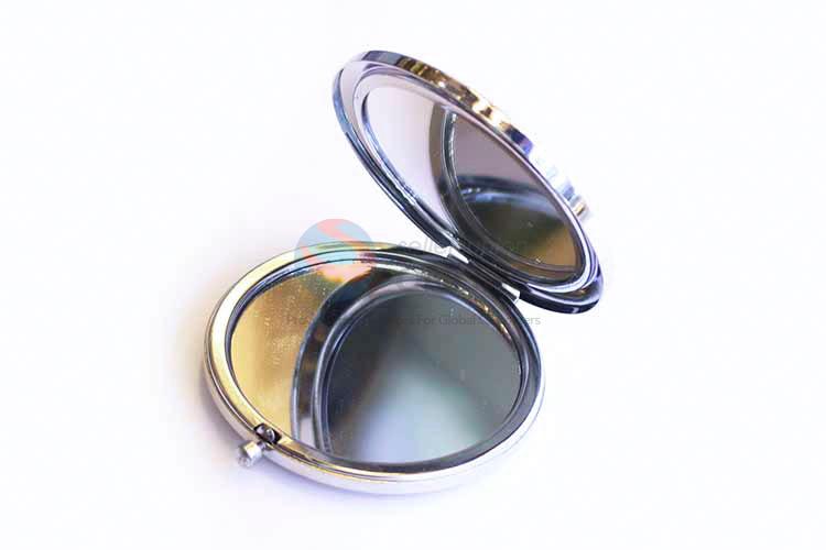 Advertising and Promotional Makeup Mirror Double Sided Foldabel Round Handheld Cosmetic Mirrors